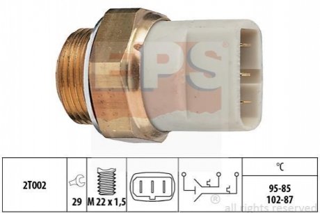 Термовыключатель вентилятора радиатора EPS 1 850 605