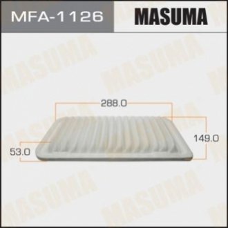 Воздушный фильтр A-1003 (1/40) MASUMA MFA1126 (фото 1)