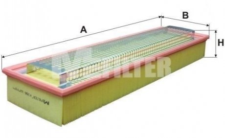 Фільтр повітряний M-FILTER K 356