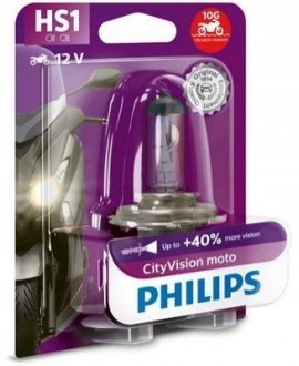 Автолампа галогенова 35/35W PHILIPS 12636CTVBW