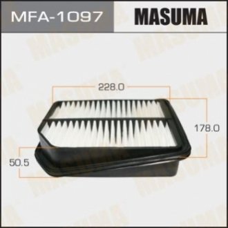 Воздушный фильтр A-974 (1/40) MASUMA MFA1097 (фото 1)