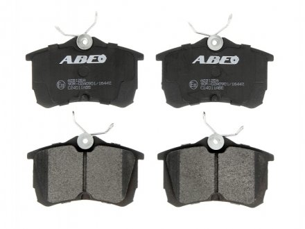 Дисковые тормозные колодки, комплект ABE C24011ABE (фото 1)