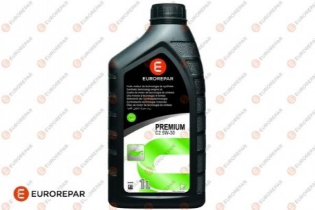 Масло PREMIUM C2 5W-30 1л EUROREPAR 1635764480