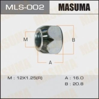 Гайка крепления колеса (шт.) MASUMA MLS-002