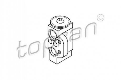 Расширительный клапан, кондиционер TOPRAN / HANS PRIES 112 306 (фото 1)