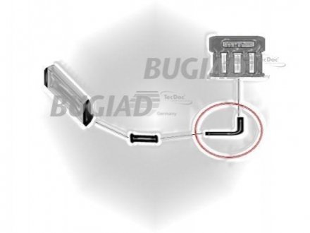 Патрубок системи турбонаддува Fiat BUGIAD 88482