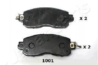 Тормозные колодки передн.LEAF 10- JAPANPARTS PA1001AF