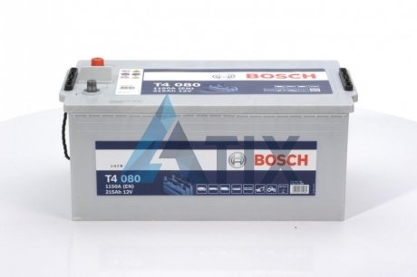 Акумулятор 12В/215Аг/1150А/56,75кг BOSCH 0 092 T40 800