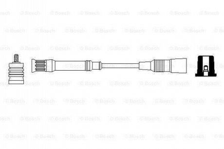 Провод зажигания, Электропроводка BOSCH 0 356 912 898 (фото 1)