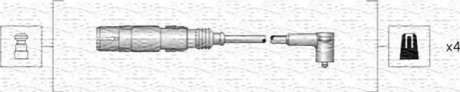 Комплект высоковольтных проводов MAGNETI MARELLI 941318111164