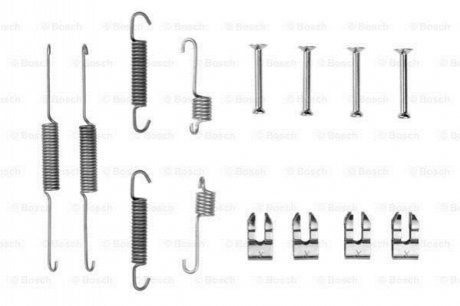 Комплектующие, тормозная колодка BOSCH 1 987 475 118