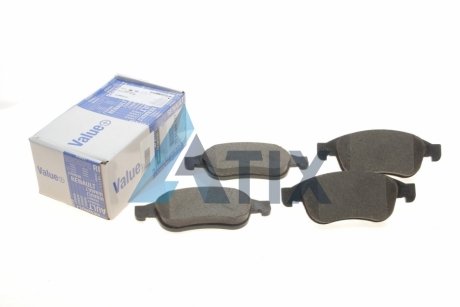 Колодки тормозные передние (комплект) Value+ Duster, Fluence, Megane III, Caprur RENAULT 7711946171