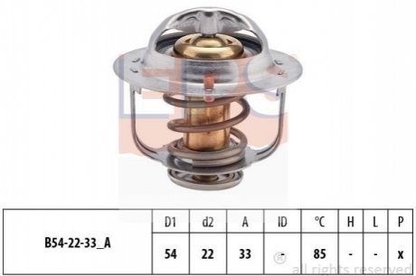 Термостат, охлаждающая жидкость EPS 1880224S