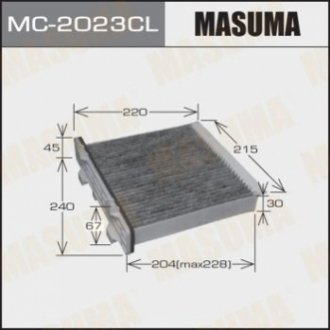 Фильтр салона MASUMA MC-2023CL (фото 1)