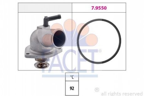 Термостат, охлаждающая жидкость FACET 7.8174