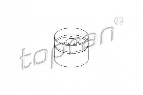 Гидротолкатель клапана Peugeot TOPRAN / HANS PRIES 721 596