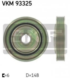 Ременный шкив коленчатый вал SKF VKM 93325