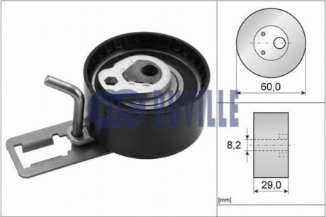 Ролик модуля натягувача ременя RUVILLE 56664