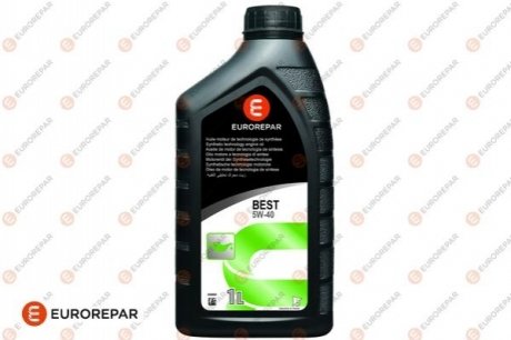 Масло BEST 5W-40 1л EUROREPAR 1635764080