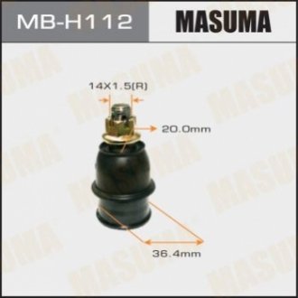 Опора шаровая MASUMA MB-H112