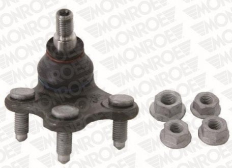 Опора кульова передняя нижня SKODA CITIGO (NF1) 11-19, FABIA II (542) 06-14/VW POLO (9N_, 9A_) 01-14 MONROE L29A23