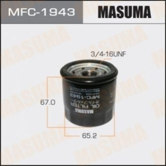 Масляный фильтр C-932 MASUMA MFC-1943 (фото 1)