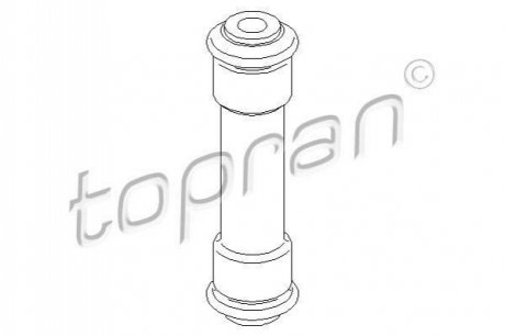 Сайлентблок ресори TOPRAN / HANS PRIES 110 662