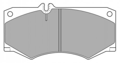 Колодки передние, DB207-410 FREMAX FBP-0315