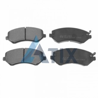 Колодки тормозные дисковые BLUE PRINT ADA104223 (фото 1)