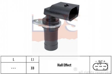 Датчик положения коленвала EPS 1 953 472