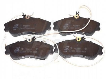 Колодки гальмівні дискові передні комплект CITROEN BERLINGO 96-08,Xsara 97-06,BERLINGO (MF) 96-11, FAST FT29517