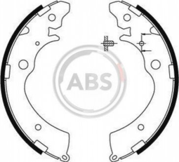 Комплект тормозных колодок A.B.S. 8861