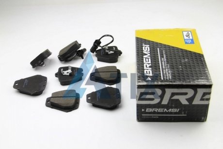 Комплект тормозных колодок BREMSI BP3119 (фото 1)