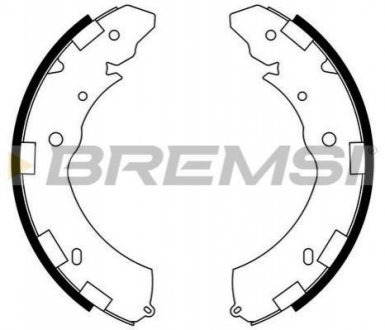 Комлект тормозных накладок BREMSI GF0833