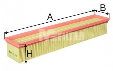 Фильтр воздушный 462/86/70 M-FILTER K7022