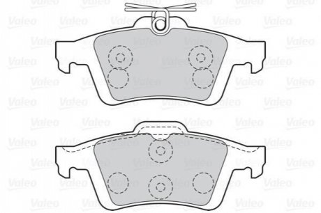 Комплект тормозных колодок Valeo 301019