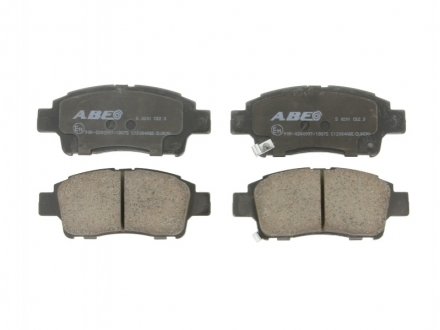 Комплект тормозных колодок ABE C12084ABE (фото 1)