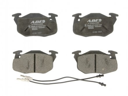 Комплект тормозных колодок ABE C1P005ABE (фото 1)