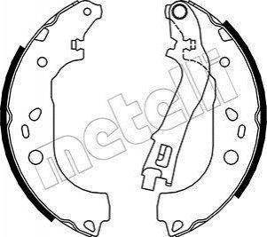 Комлект тормозных накладок Metelli 530088