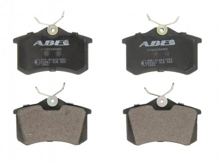 Комплект тормозных колодок ABE C2W028ABE (фото 1)
