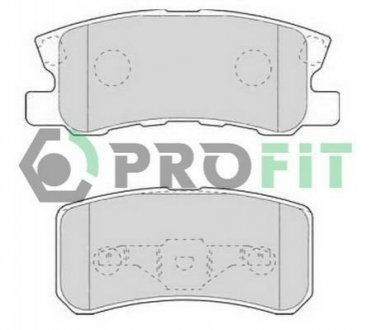 Комплект тормозных колодок PROFIT 5000-1604 (фото 1)