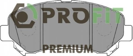 Колодки гальмівні дискові PROFIT 5005-2011