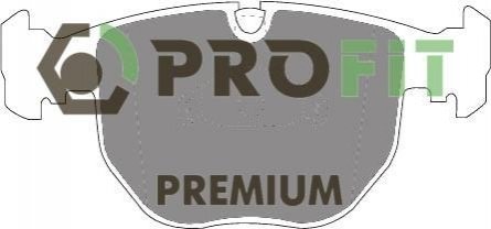 Комплект тормозных колодок PROFIT 5005-0997