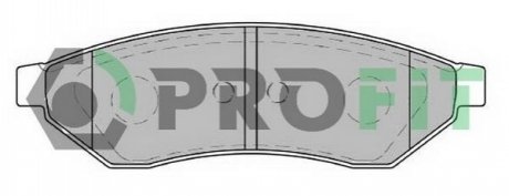 Комплект тормозных колодок PROFIT 5000-1986 (фото 1)