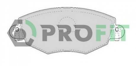 Комплект тормозных колодок PROFIT 5000-1425