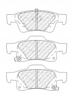 Тормозные колодки FERODO FDB4819