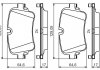 Колодки задние BOSCH 0 986 495 426 (фото 2)