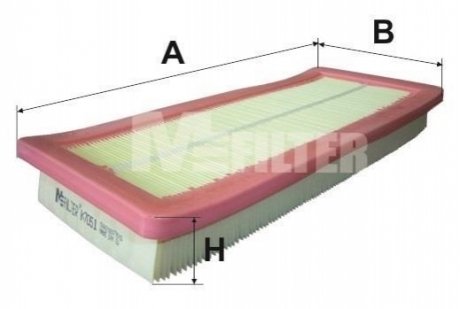 Фільтр повітряний M-FILTER K 7051