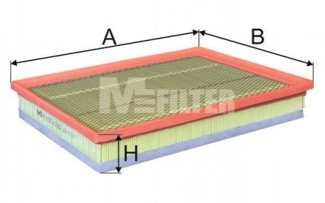 K 7053 Фільтр повітряний M-FILTER K7053