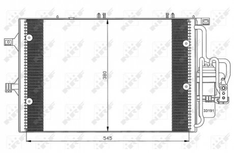 Конденсатор, кондиционер NRF 35529